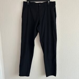 Lululemon Commission Pant Classic Warpstreme 34" Black Sz 33